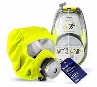Dräger PARAT 5530 Hard Case Cagoule/Masque de protection respiratoire antifumée avec filtre combiné CO P2 contre les gaz, vapeurs et particules toxiques lors d'incendie