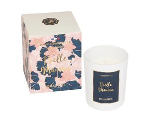 DRAEGER PARIS 1886 - Bougie Parfumée Santal Vénitien "Belle Maman" - Cadeau Élégant en Verre - Made in France - 100% Cire Végétale - 40h de Parfum - Mèche en Coton - Idée Cadeau Mère & Belle-Mère