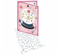 DRAEGER PARIS 1886 - Carte Maxi Un Avenir Brillant - 23 x 0,5 x 30,5 cm - Carte géante, Carte pour Un départ, Carte Originale - avec Une enveloppe Blanche Papier FSC