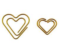 DRAEGER PARIS 1886 D.I.Y with Toga AX069 9 Trombones Cœurs Métal Or 3x3x0.2 cm