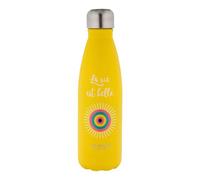 DRAEGER PARIS 1886 - Gourde INOX Jaune Moutarde 500 ML - Bouteille Thermos Écologique - Maintient Boissons Chaudes/Froides - Alternative Durable au Plastique - Design Élégant pour Sport & Voyages