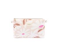 DRAEGER PARIS 1886 | Pochette Coton Office Chic Multiusages | Motifs Floraux & Géométriques | 100% Coton | Lavage en Machine | Bandoulière Possible | Dimensions 26,5x17 cm | Accessoire Femme Actuelle