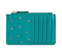 DRAEGER PARIS 1886 - Porte-Carte Compact et Léger 12,5 x 8 cm - Zippé, Unisexe - Design Élégant et Durable - 10 Rangements Cartes avec Poche Centrale - Accessoire Tendance Mode Haute Qualité