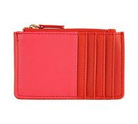 DRAEGER Paris - Porte-Carte - 12,5 x 8 cm - Rouge - Zippé, Unisexe - Accessoire, Mode, Fashion, Tendance - Idée Cadeau Amis, Famille, Fête des Mères, Fête des Pères, Anniversaire