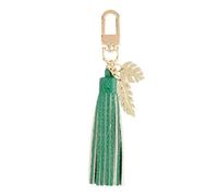 DRAEGER PARIS 1886 - Porte-Clés Charms en Polyuréthane - Charms Colorés Dorés - Mousqueton Pratique - Idée Cadeau - Collection Maroquinerie - Design Élégant