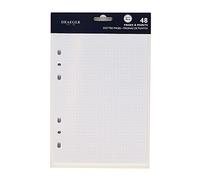 DRAEGER PARIS 1886 Recharge Pages Bullet Journal, Blanc, 15x21cm