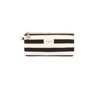 DRAEGER PARIS 1886 - Trousse en Coton Office Chic Multi-Motifs pour Bureau - Design Élégant - Anneau Intégré pour Dragonne - 22x10 cm - Entretien à Sec - Accessoire Polyvalent & Esthétique