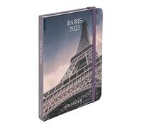 DRAEGER PARIS | Agenda de poche Paris janvier-dec 2023 | 12 photos | 11,5 x 16 cm | Couverture rigide marque page organisation | 7 langues | 1 semaine sur 2 pages | Papier certifié FSC®