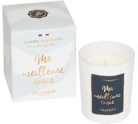 Draeger Paris - Bougie Cadeau Blanche Parfumée Ambre Sacré ""S?ur De Coeur"" - Idée Cadeau S?ur, Meilleure Amie, Famille, Copine, Anniversaire - Made In France - 100% Cire Végétale