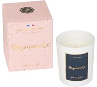 Draeger Paris - Bougie Cadeau Blanche Parfumée Fleur D'oranger ""Mon Rayon De Soleil"" - Idée Cadeau Amour, Meilleure Amie - Pot En Verre - Made In France - 100% Cire Végétale - 40h De Combustion