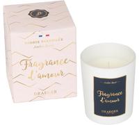 Draeger Paris - Bougie Cadeau Blanche Parfumée Fleur D'oranger ""Mon Rayon De Soleil"" - Idée Cadeau Amour, Meilleure Amie - Pot En Verre - Made In France - 100% Cire Végétale - 40h De Combustion