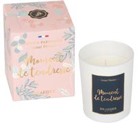Draeger Paris - Bougie Cadeau Blanche Parfumée Fleur D'oranger ""Mon Rayon De Soleil"" - Idée Cadeau Amour, Meilleure Amie - Pot En Verre - Made In France - 100% Cire Végétale - 40h De Combustion