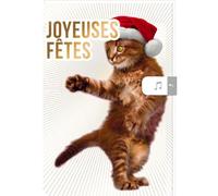 Draeger Paris - Carte de Vœux Musicale Joyeuses Fêtes Chaton