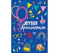 Draeger Paris - Carte Musicale d'anniversaire Rétro Joyeux Anniversaire