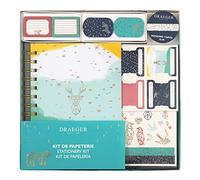 Draeger Paris – Kit de papeterie – Constellations – Vert
