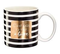 Mug Draeger Black and Gold C'est pas la mer à boire