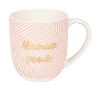 DRAEGER PARIS - Mug en Céramique - Rose - "Maman Poule" - Idée cadeau Famille, Fête Des Mères, Anniversaire, Noël - Humour, Fun - 320 ml - Avec Boîte Cadeau