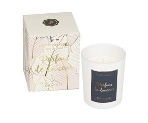 DRAEGER PARIS - Photophores Maman Je t'aime - En Verre - Blancs et dorés - Porte-Bougies - Idée Cadeau pour Fête des Mères - 4,5cm x 6,5cm