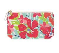 Draeger Paris - Pochette Coton imprimé Hibiscus