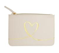 Draeger Paris - Pochette Motif Coeur doré
