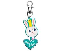 Draeger Paris - Porte-clés Enfant - Petit Chaton Cœur - PVC souple