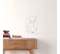 Draeger Paris - Sticker Transfert P. Klee Ange Oublieux en Polyester - 49x69 cm
