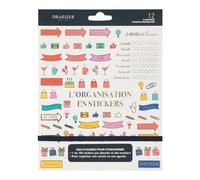 Draeger Paris - Stickers et trackers Organisation - 12 Planches