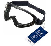 Dräger X-pect 4200 Lunettes de protection | Lunettes panoramiques antibuée adaptées aux porteurs de lunettes | Pour chantier, laboratoire, atelier | Verre en polycarbonate résistant aux rayures et aux