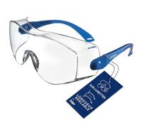 Dräger X-pect 8120 Surlunettes de Protection | 1 paire de lunettes de sécurité réglables | Pour l'agriculture, l'industrie et le laboratoire