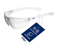 Dräger X-pect 8320 Lunettes de sécurité | 10 Paires | Lunettes de Protection UV Anti-buée | Ultralight pour Usage intensif | pour l'industrie, Le Sport, Le Laboratoire