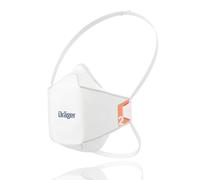 Dräger X-plore 1920 Masque FFP2 contre la poussière et les particules fines, Masque de protection respiratoire jetable certifié CE, 3 masques, taille S