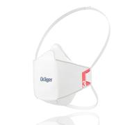 Dräger X-plore 1930 Masque FFP3 Jetable Anti-Poussière - Masque de Protection Respiratoire Certifié pour Bricolage, Chantier, Peinture, Moisissure - Confortable et Ergonomique (20 masques, taille S)