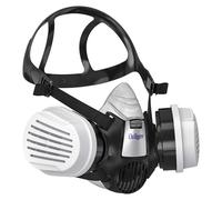Dräger X-plore 3300 Masque de protection respiratoire anti-gaz, masque contre produit chimique et vapeurs, demi-masque à cartouche ABEK1 HG P3