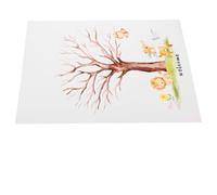 DRAFIDEEP Arbre à Créatif en Papier pour Fête de, Facile à Utiliser et Pratique, pour Célébrations et Souvenirs Uniques