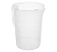 DRAFIDEEP Doseur Gradué 3000Ml pour Huile Moteur en Plastique Léger, Gobelet de Mesure pour Fluides Industriels et Entretien Automobile