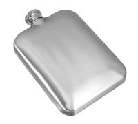 DRAFIDEEP Flasque à Alcool Portable 6 Oz Acier Inoxydable Léger avec Finition Mate et Résistance aux Empreintes pour Randonnée et Utilisation Extérieure