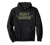 Draft Barron T-Shirt Drapeau Américain pour Hommes Sweat à Capuche