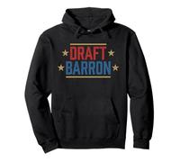 Draft Barron T-Shirt Drapeau Américain pour Hommes Sweat à Capuche