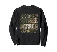 Draft Barron T-Shirt Drapeau Américain pour Hommes Sweatshirt