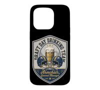 Draft Day Drinking Team Fauteuil GM Manager Fantasy Football Coque pour iPhone 15 Pro