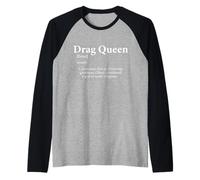 Drag Queen Définition Accessoire de Costume Mignon pour Drag Queens Manche Raglan