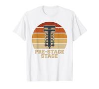 Drag Racing Arbre Lumineux pré-scène Dragster Art rétro T-Shirt Graphique avec Valeur