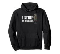 Drag Racing I Strip on Weekends Starting Tree Racer Humour Sweat à Capuche