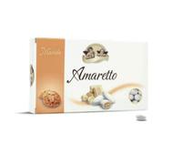 Dragées Amande recouverts de Chocolat Blanc avec Biscuits Italiens Amaretti 500g (90 Unités)