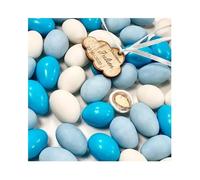 DRAGÉES AMANDES 1KG BLANC BLEU CARAÏBES