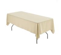 Dragées Anahita Nappe Rectangle Champagne Tissu 180 x 300 cm