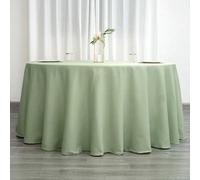 Dragées Anahita Nappe Ronde Sauge Tissu 300cm