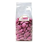 Dragées de Sulmona - Rose Dragées - Avec chocolat, en forme de coeur - 1 Kg