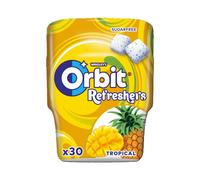 Dragées tropicales Wrigley's Orbit Refreshers en boîte de 67 g
