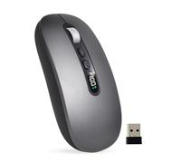 DragoBud Souris sans fil AI avec enregistreur vocal et audio, souris Bluetooth sans fil pour MacBook/PC/ordinateur portable, design silencieux, rechargeable USB-C 2,4 GHz, écriture/résumé/traduction